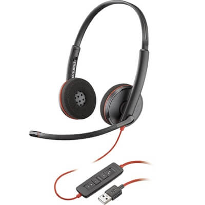 Plantronics Blackwire c3220 Stereo USB Headset